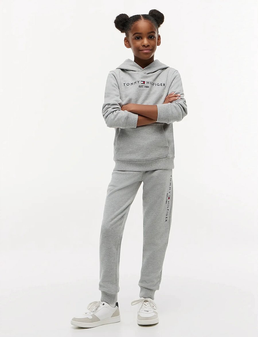 Tommy Hilfiger - ESSENTIAL SWEATPANTS - joggingbroek - light grey heather - 5