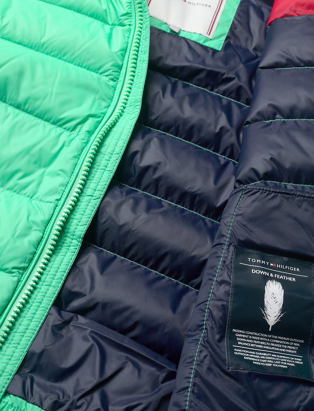 Tommy hilfiger feather coat Clearance