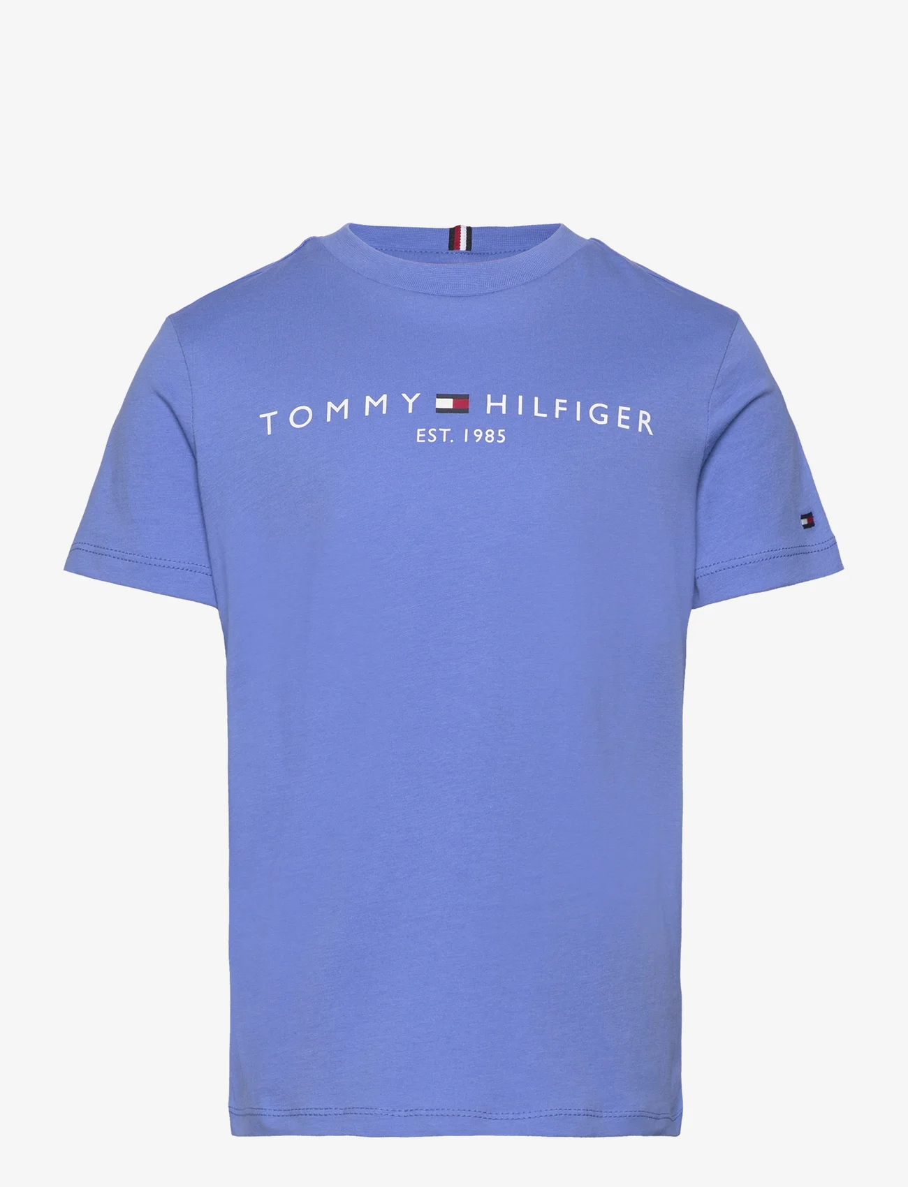 Tommy Hilfiger - U ESSENTIAL TEE S/S - kortermede t-skjorter - blue spell - 0