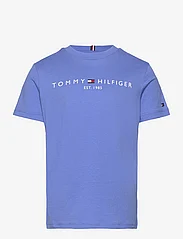 Tommy Hilfiger - U ESSENTIAL TEE S/S - short-sleeved t-shirts - blue spell - 0