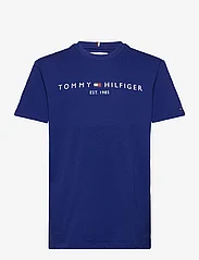 Tommy Hilfiger - U ESSENTIAL TEE S/S - kortærmede t-shirts - navy voyage - 0