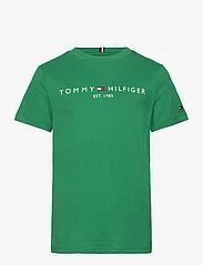 Tommy Hilfiger - U ESSENTIAL TEE S/S - kortärmade t-shirts - olympic green - 0
