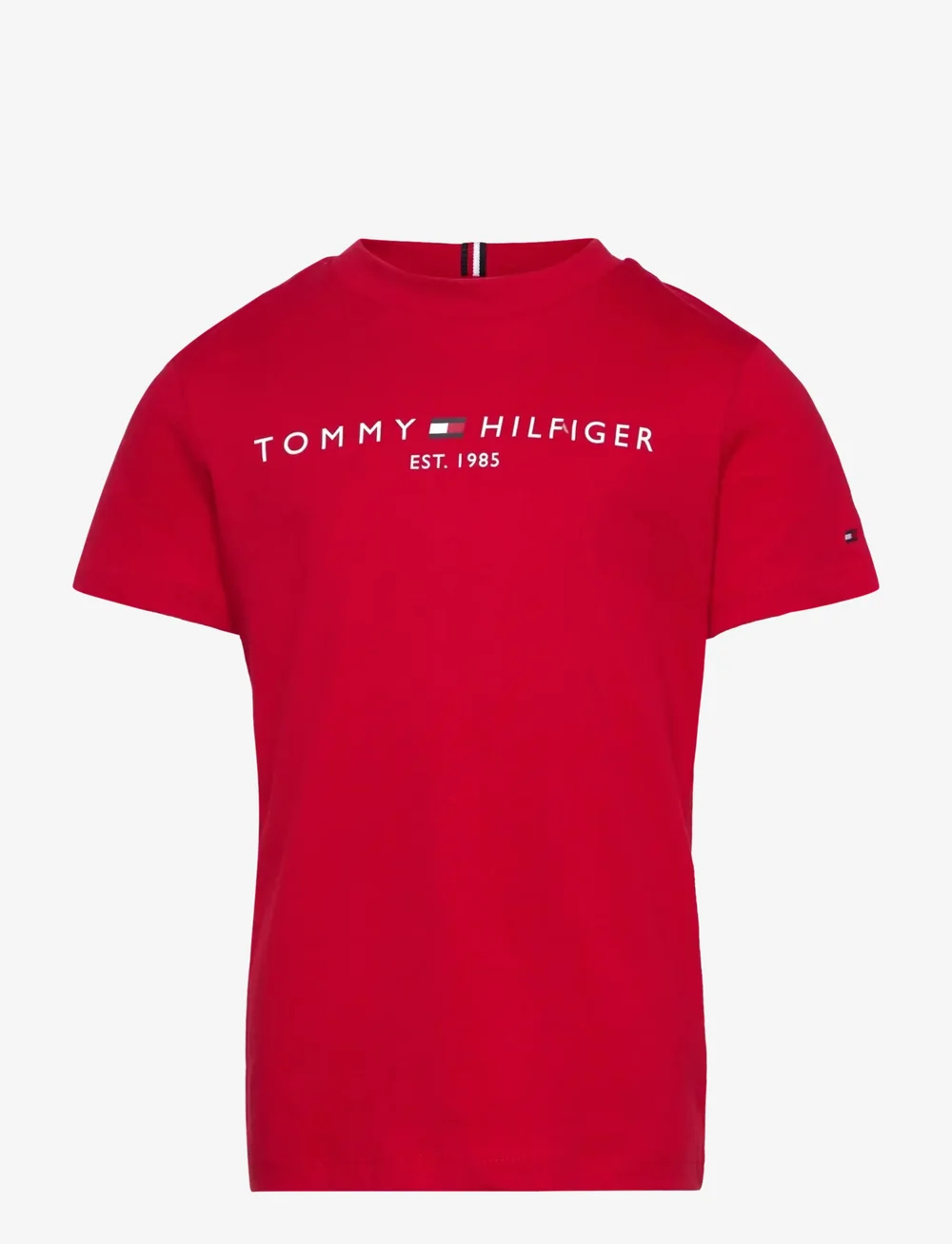 Tommy Hilfiger - U CORP LOGO ESS TEE SS - lyhythihaiset t-paidat - primary red - 0