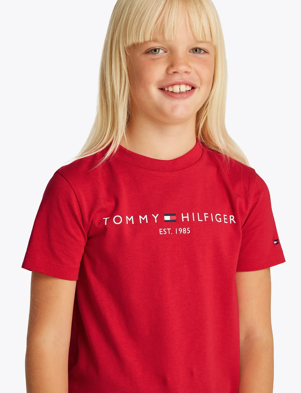 Tommy Hilfiger - U CORP LOGO ESS TEE SS - lyhythihaiset t-paidat - primary red - 2