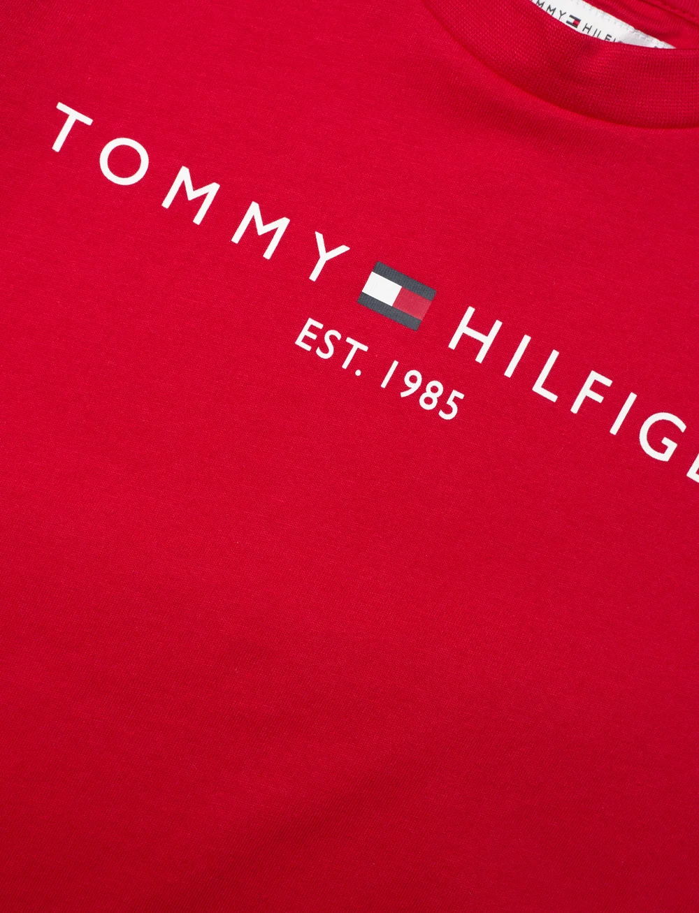 Tommy Hilfiger - U CORP LOGO ESS TEE SS - lyhythihaiset t-paidat - primary red - 4