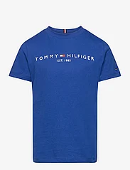 Tommy Hilfiger - U ESSENTIAL TEE S/S - lyhythihaiset t-paidat - ultra blue - 0