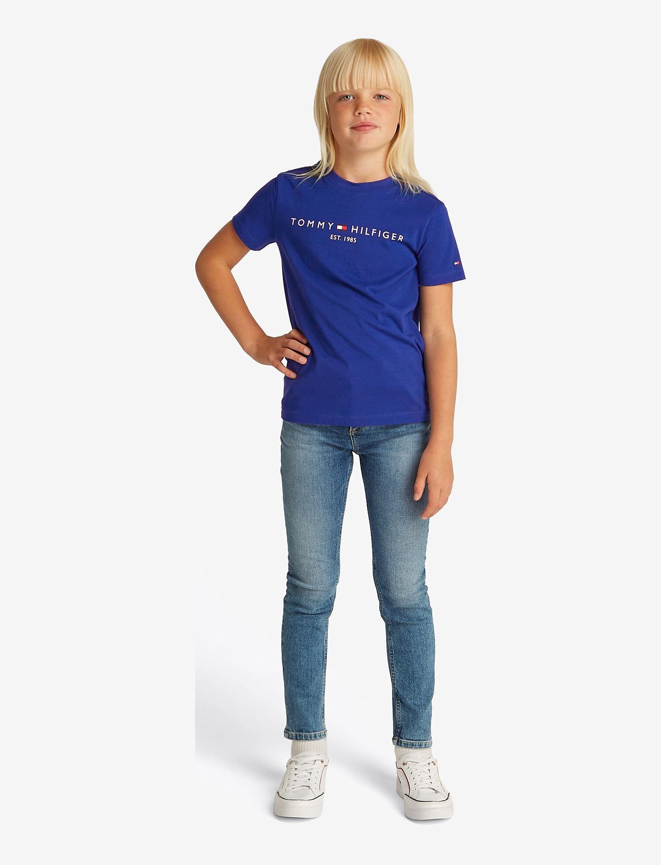 Tommy Hilfiger - U ESSENTIAL TEE S/S - kurzärmelige - wedge blue - 5