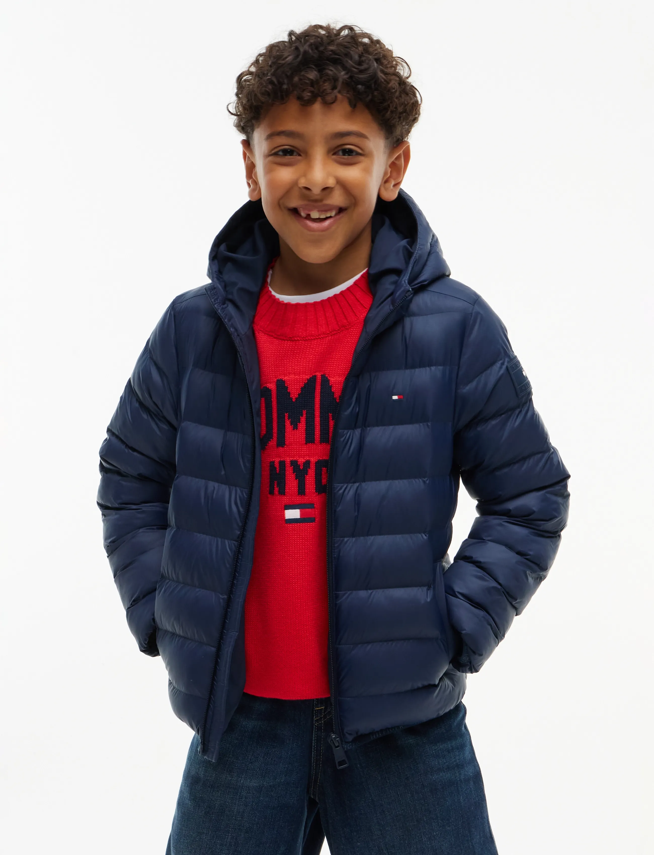 Tommy Hilfiger - U LIGHTWEIGHT JACKET - talvejoped - dark blue - 4