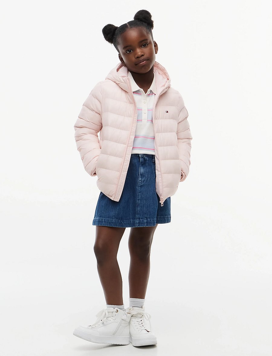 Tommy Hilfiger - U LIGHTWEIGHT JACKET - vinterjakker - whimsy pink - 0