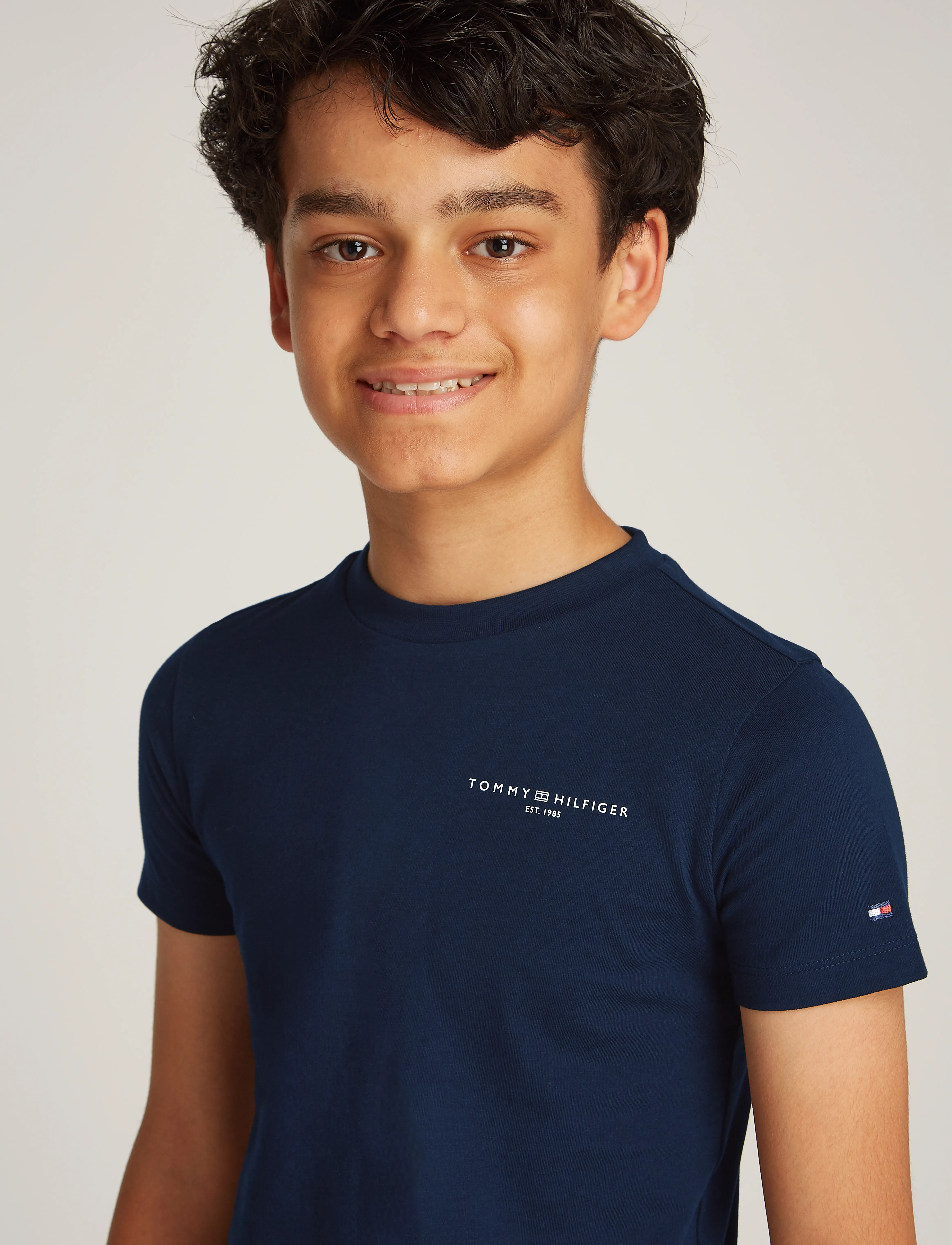 Tommy Hilfiger - MINI CORP T-SHIRT - dark night navy - 3