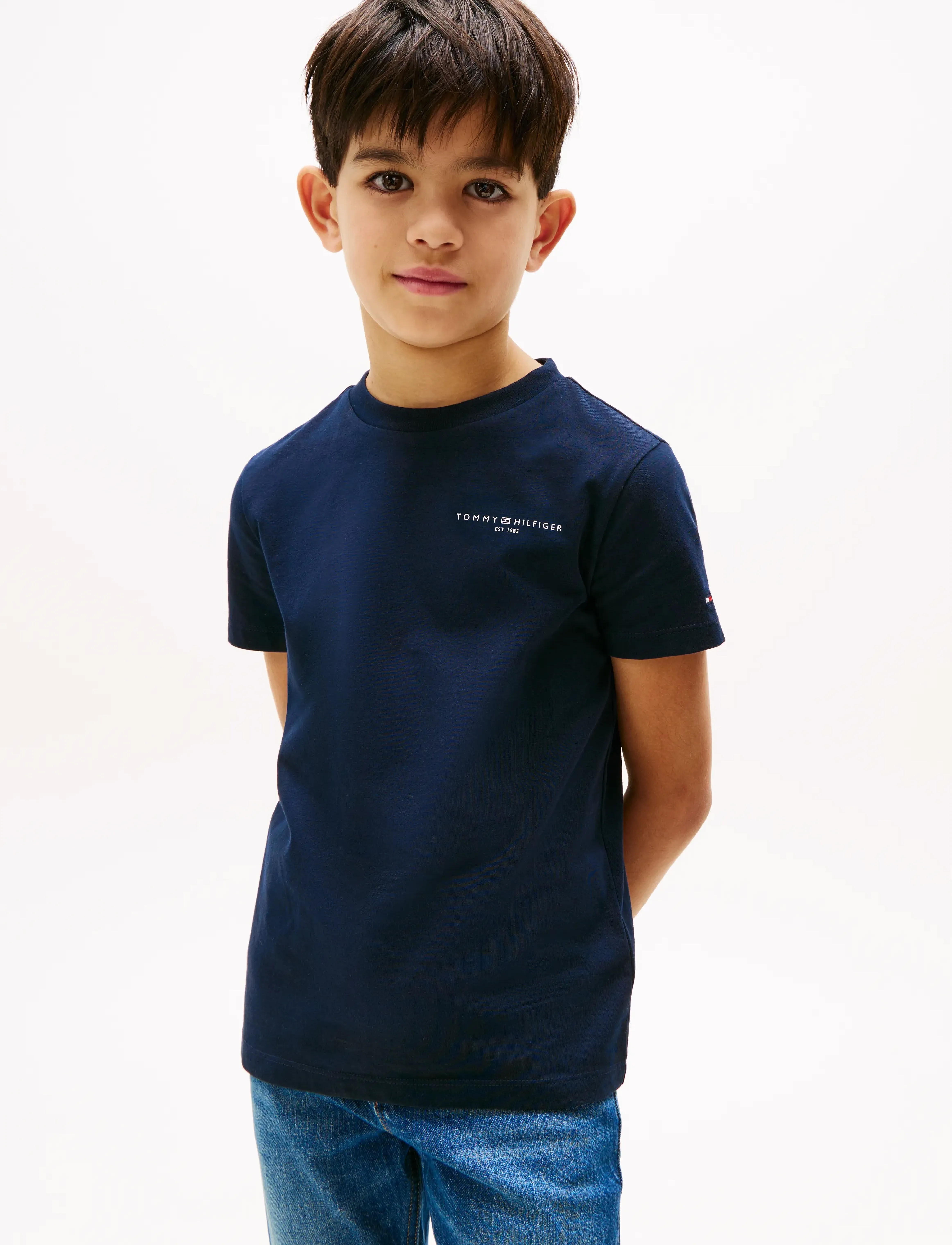 Tommy Hilfiger - MINI CORP T-SHIRT - dark night navy - 4
