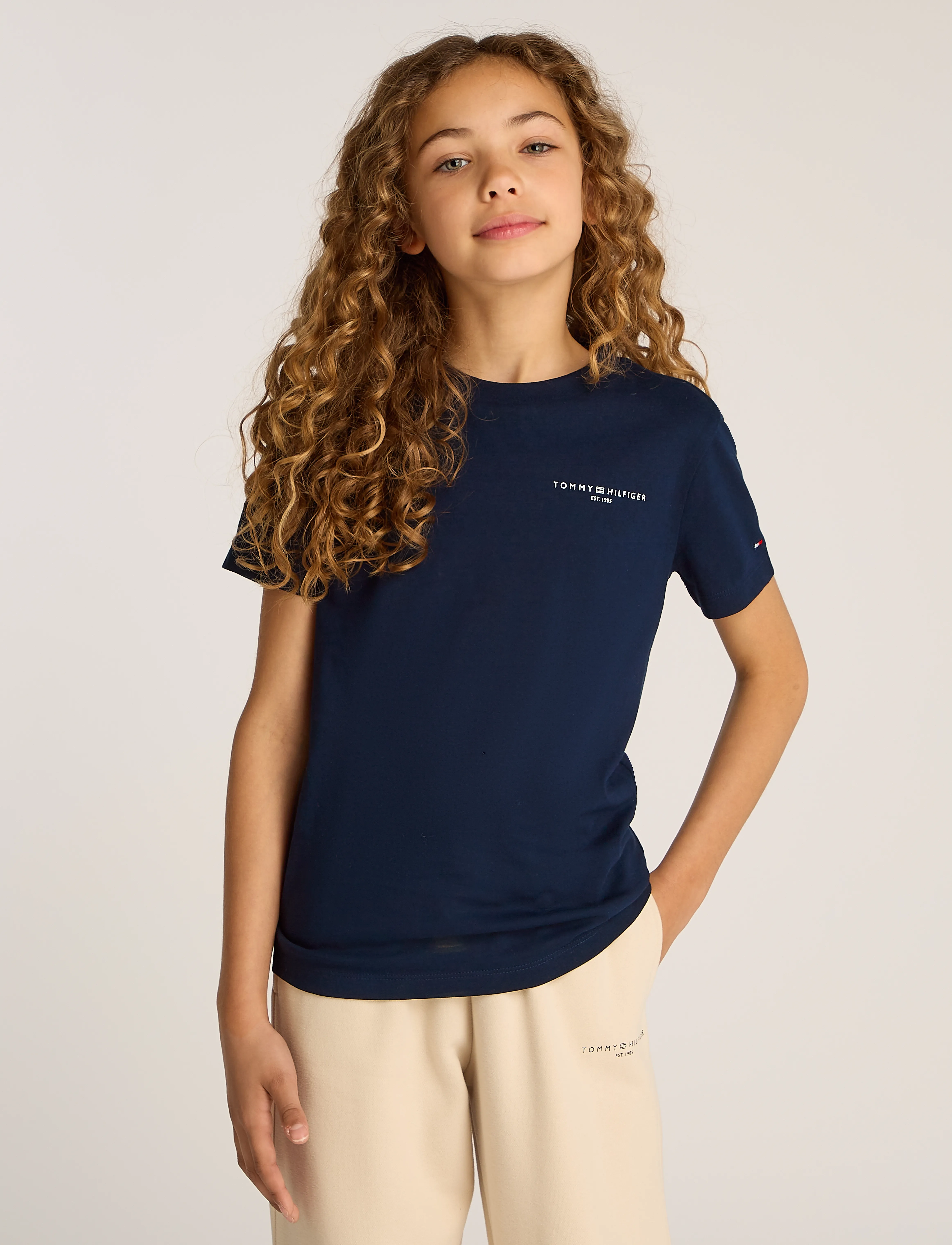 Tommy Hilfiger - MINI CORP T-SHIRT - dark night navy - 5