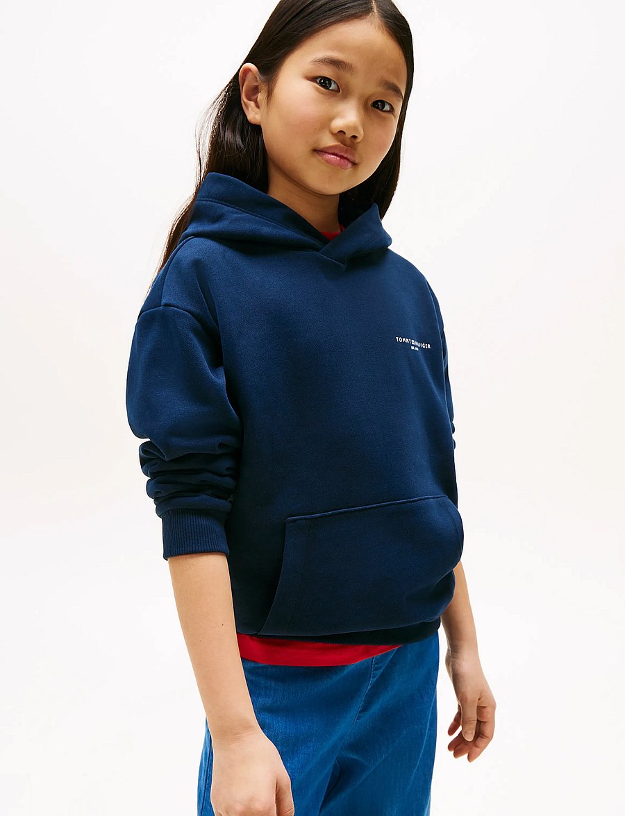 Tommy Hilfiger - MINI CORP HOODIE - hettupeysur - dark night navy - 3
