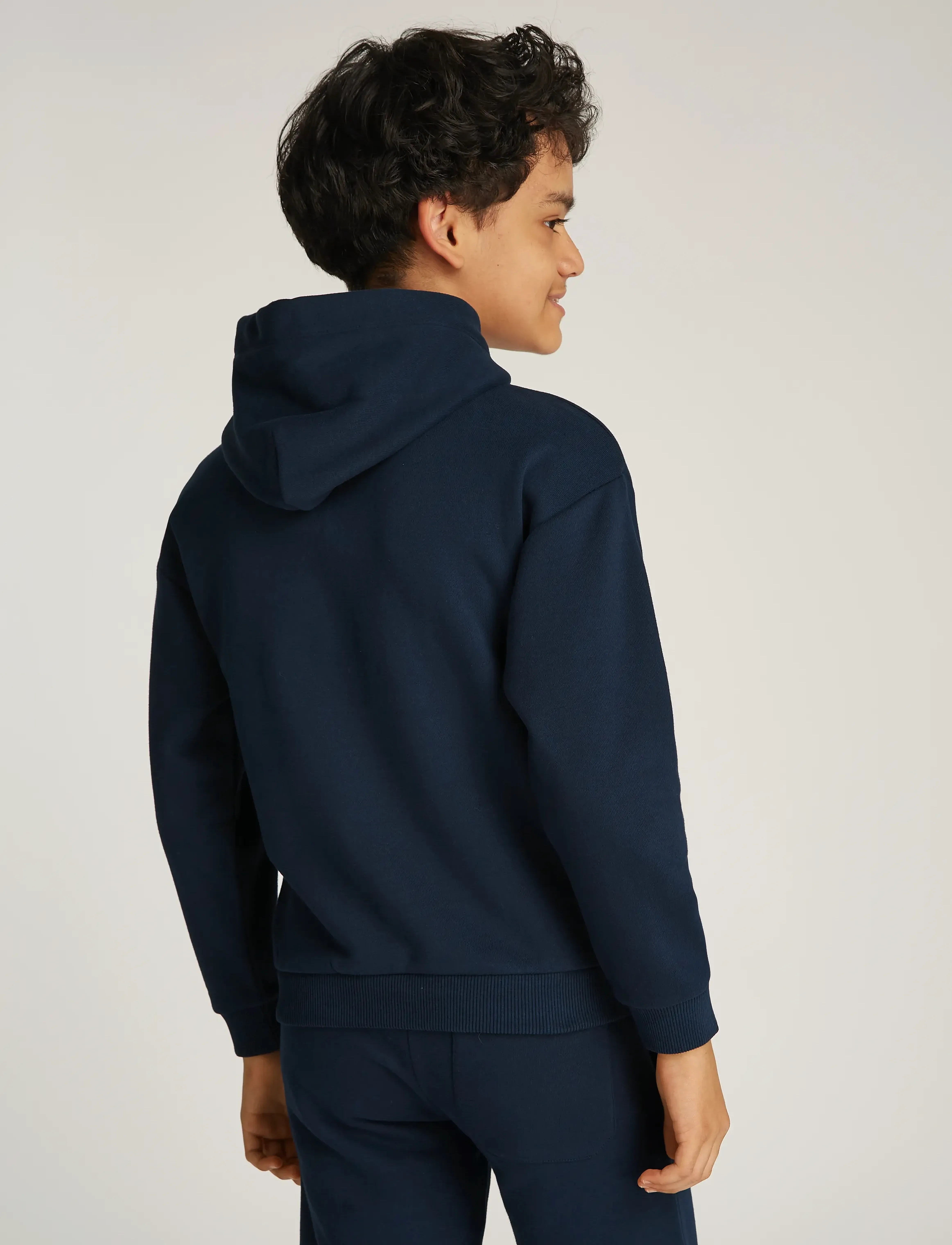 Tommy Hilfiger - MINI CORP HOODIE - kapuzenpullover - dark night navy - 4