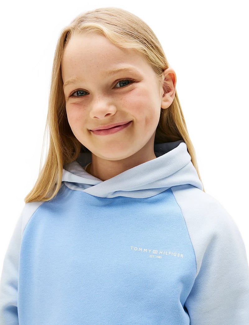 Tommy Hilfiger - MINI CORP LOGO HOODIE - hættetrøjer - cloudy blue colourblock - 3