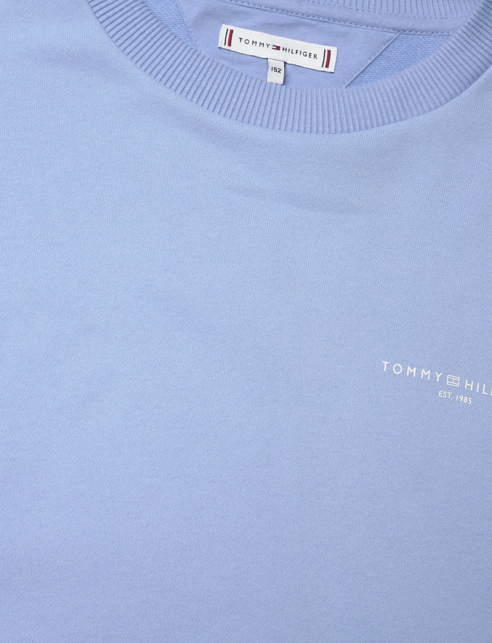 Tommy Hilfiger - MINI CORP C-NECK SWEATSHIRT - sweatshirts - cloudy blue - 4