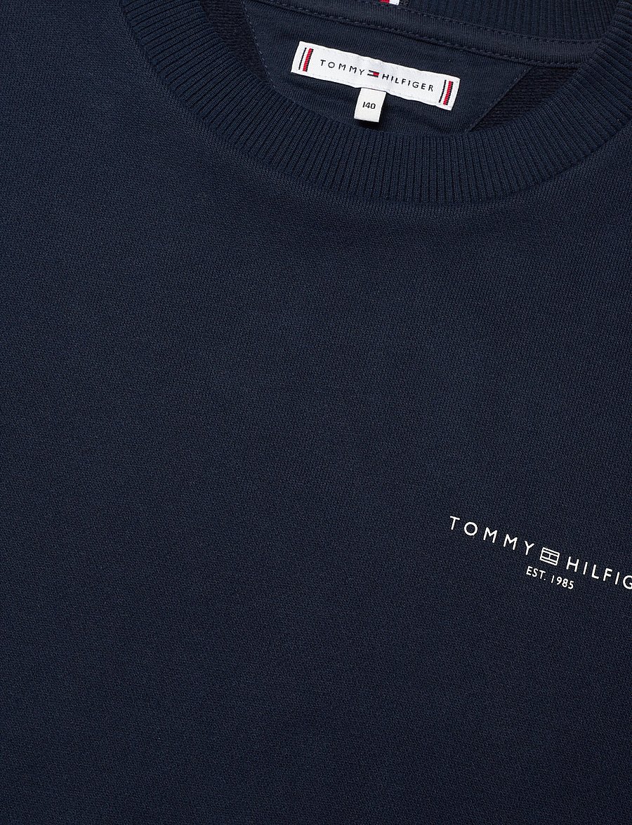 Tommy Hilfiger - MINI CORP C-NECK SWEATSHIRT - sweatshirts - dark night navy - 4