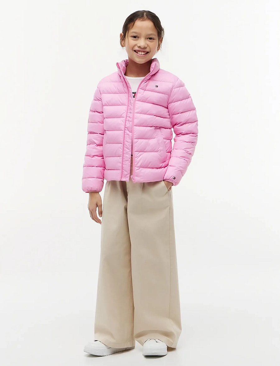 Tommy Hilfiger - ESSENTIAL LIGHT DOWN JACKET - winterjacke - pink daisy - 0