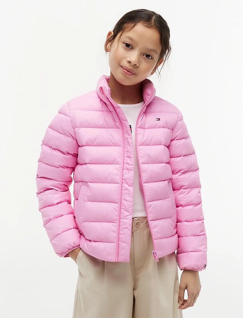 Tommy Hilfiger - ESSENTIAL LIGHT DOWN JACKET - winterjacke - pink daisy - 2