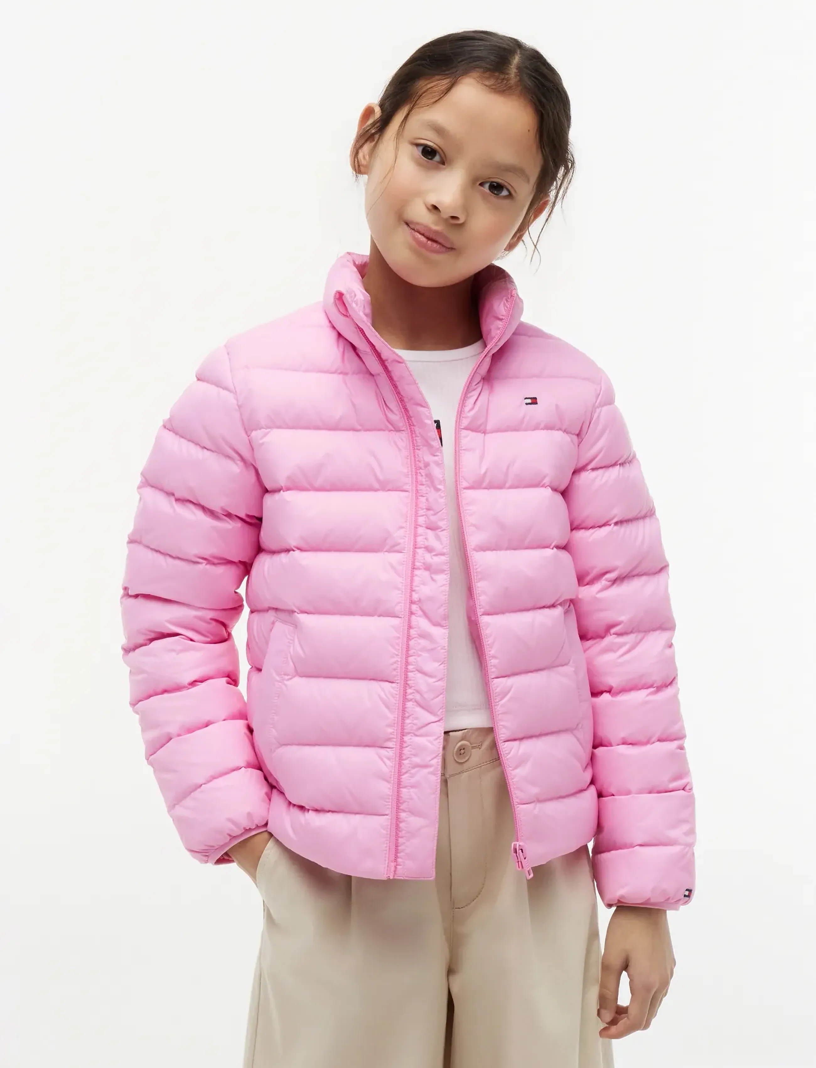 Tommy Hilfiger - ESSENTIAL LIGHT DOWN JACKET - winter jackets - pink daisy - 2