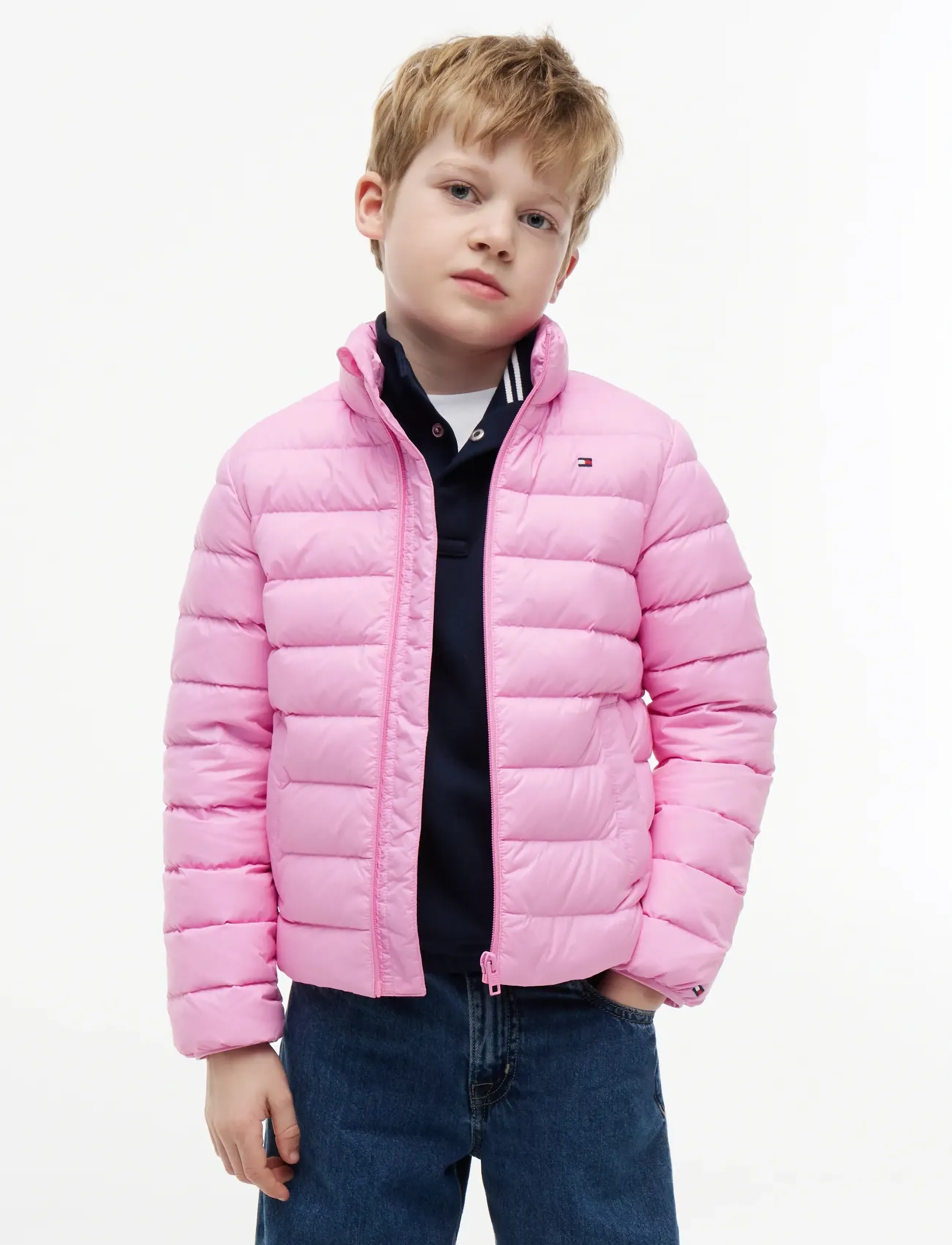 Tommy Hilfiger - ESSENTIAL LIGHT DOWN JACKET - winter jackets - pink daisy - 3