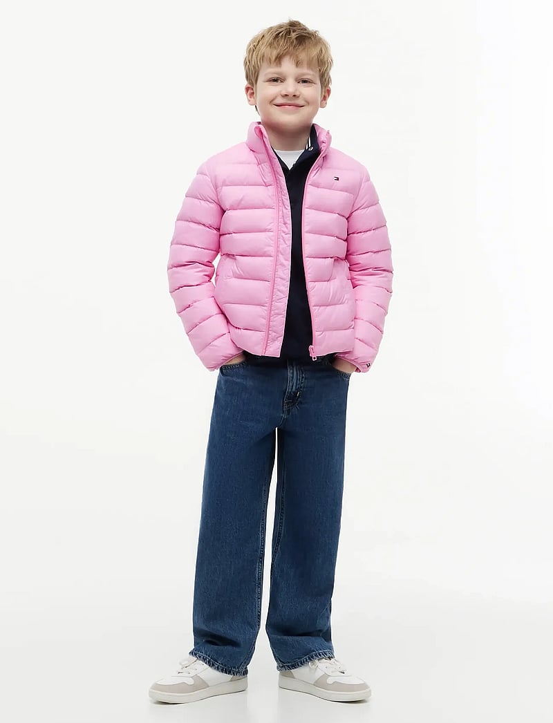Tommy Hilfiger - ESSENTIAL LIGHT DOWN JACKET - winterjacke - pink daisy - 4