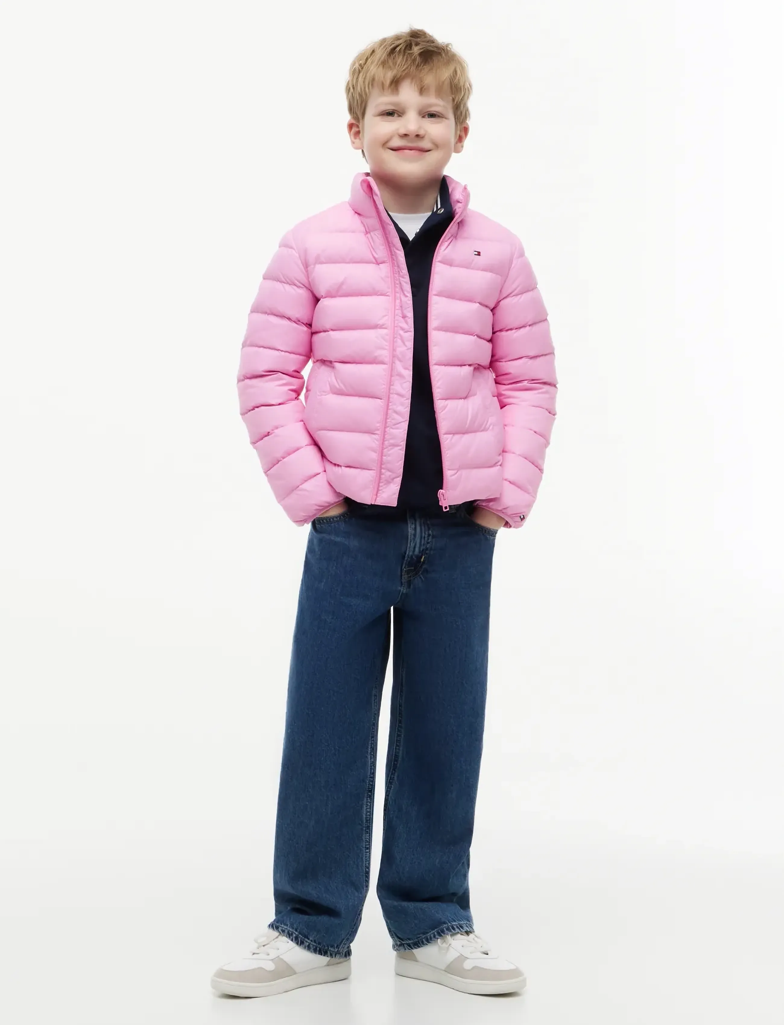 Tommy Hilfiger - ESSENTIAL LIGHT DOWN JACKET - winter jackets - pink daisy - 4