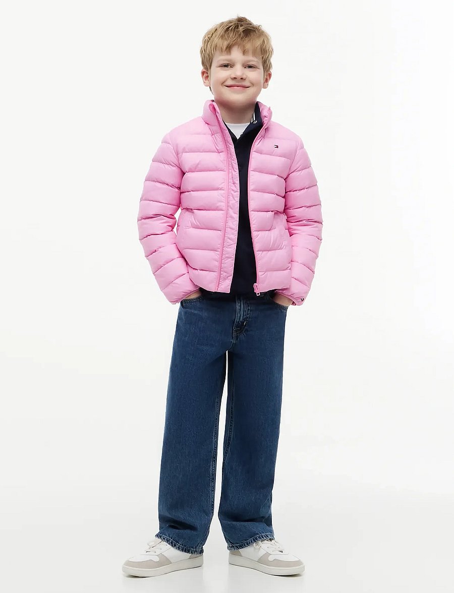 Tommy Hilfiger - ESSENTIAL LIGHT DOWN JACKET - winterjacke - pink daisy - 4