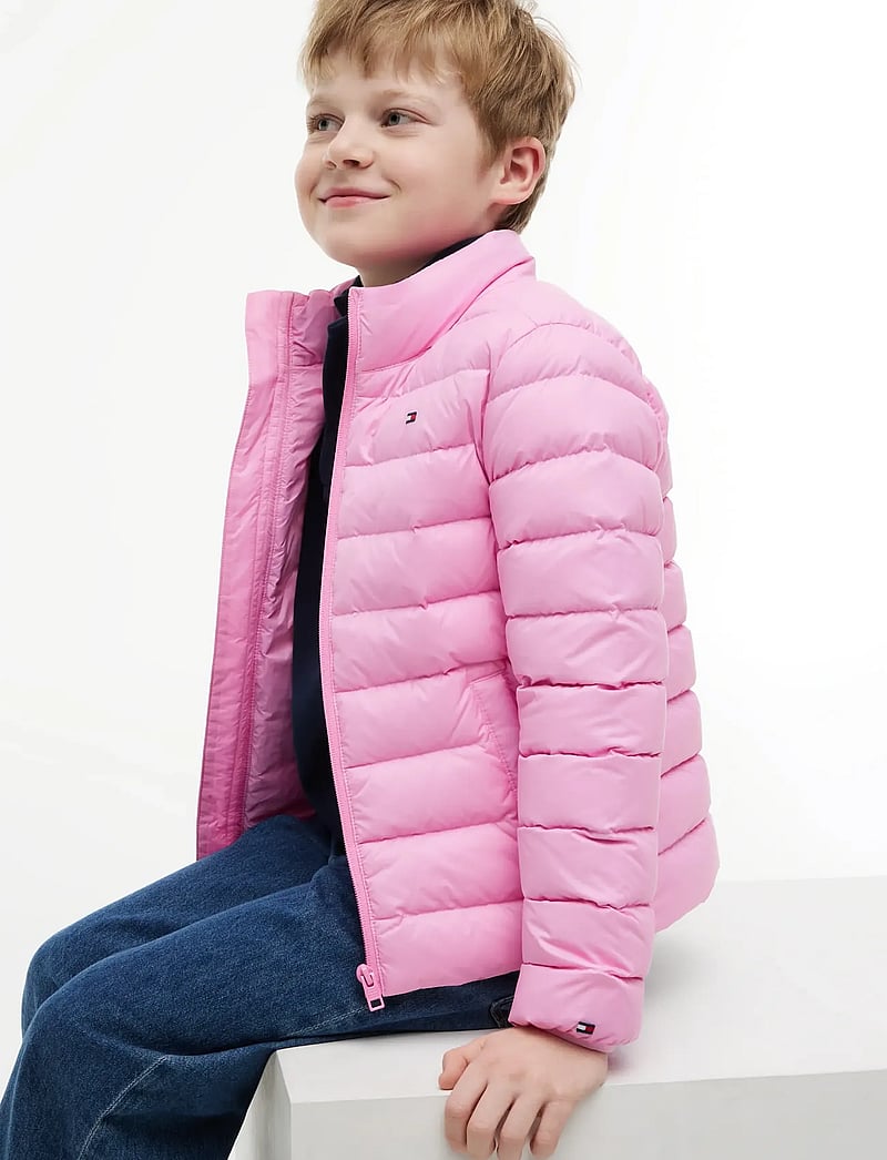 Tommy Hilfiger - ESSENTIAL LIGHT DOWN JACKET - winterjacke - pink daisy - 5