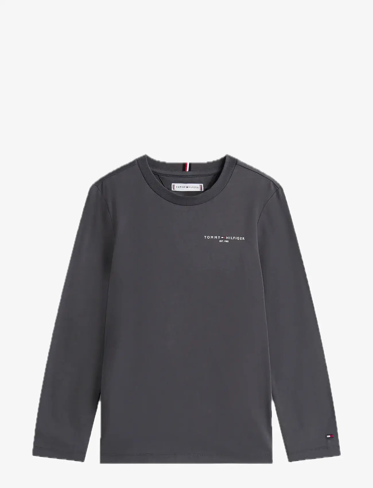 Tommy Hilfiger - MINI CORP T-SHIRT LS - long-sleeved t-shirts - washed black - 1