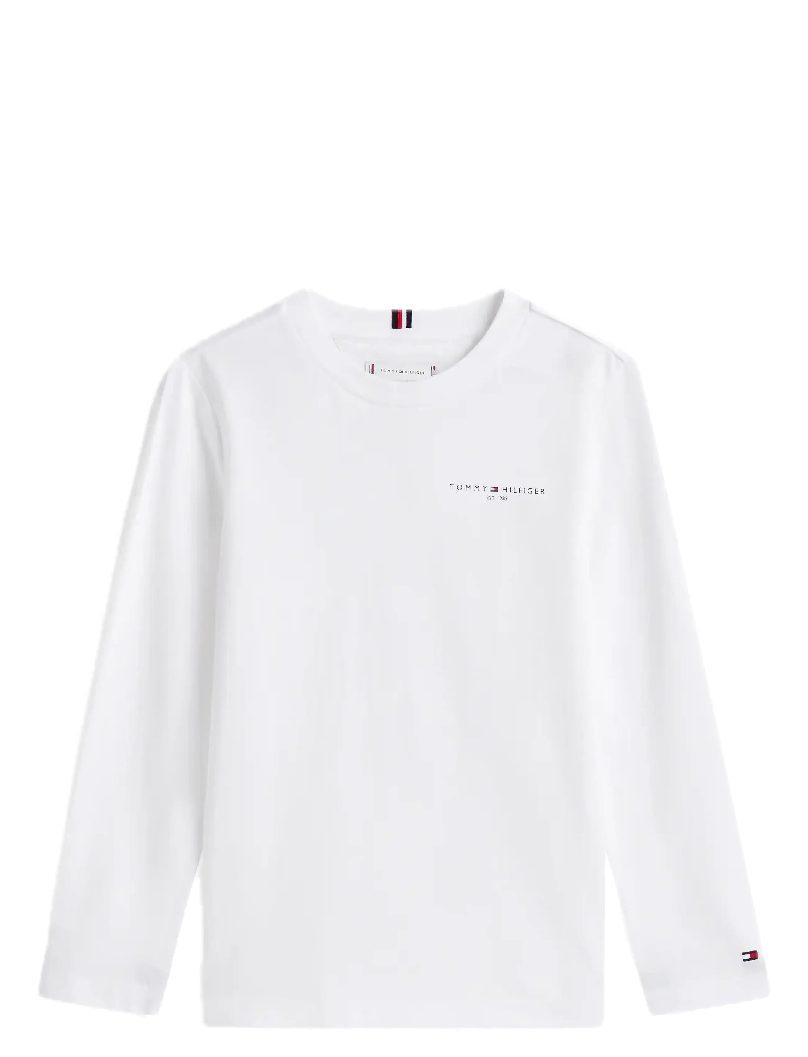 Tommy Hilfiger MINI CORP T-SHIRT LS - Tops - WHITE / white