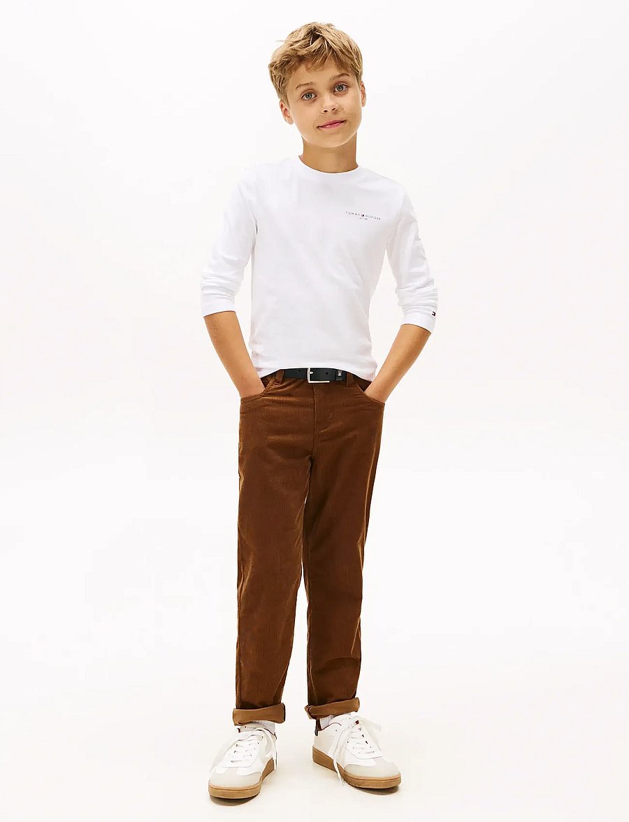 Tommy Hilfiger - MINI CORP T-SHIRT LS - langärmelig - white - 5