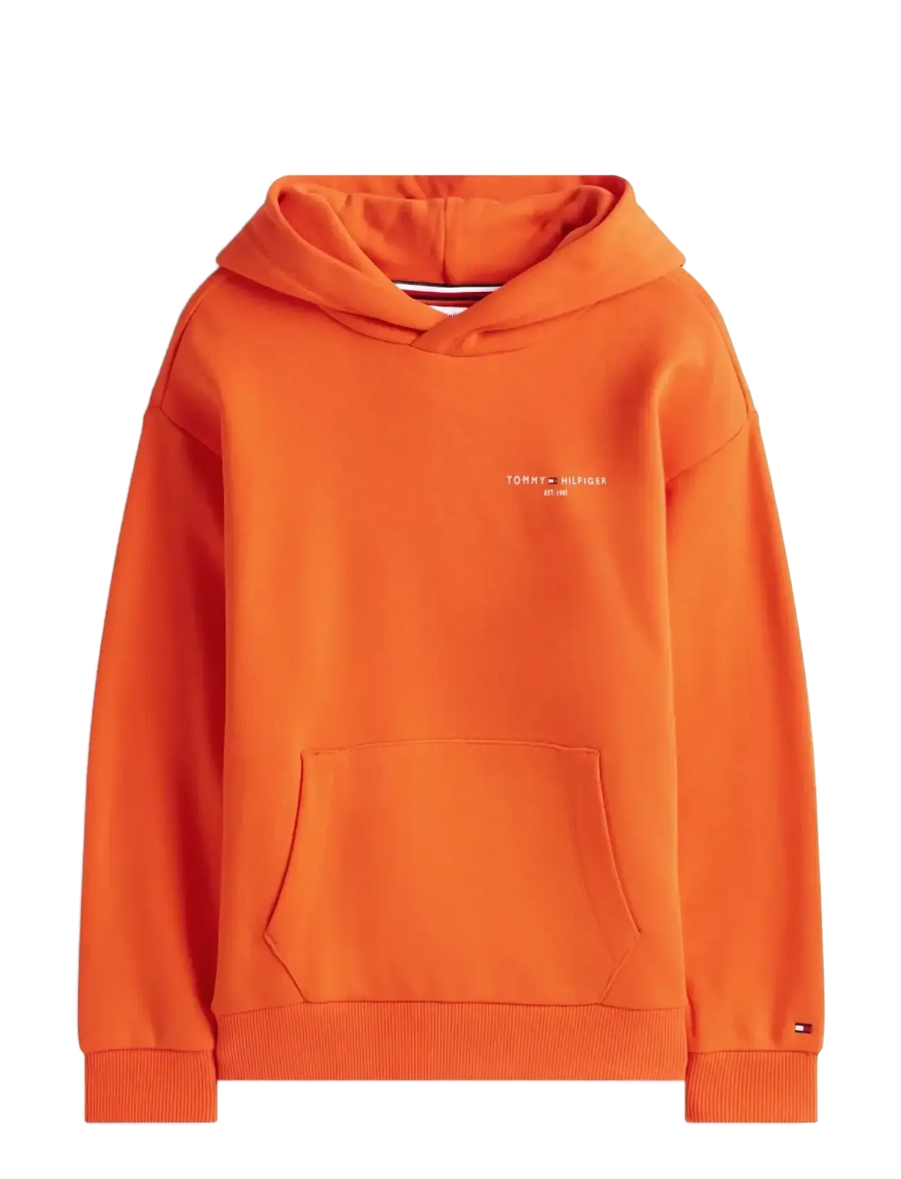 Tommy Hilfiger MINI CORP HOODIE - Tommy Hilfiger - HORIZON / orange