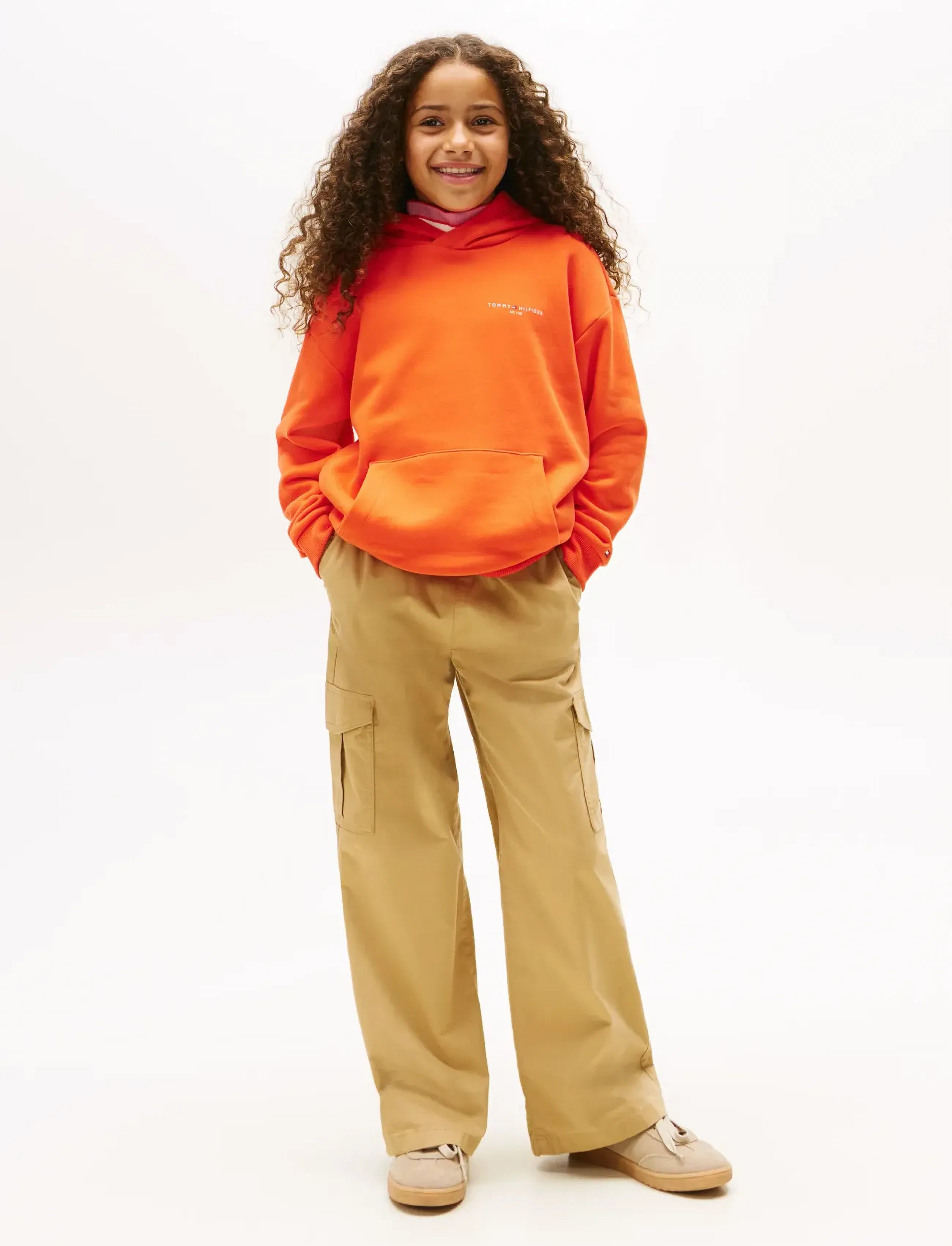 Tommy Hilfiger - MINI CORP HOODIE - bluzy z kapturem - horizon - 5