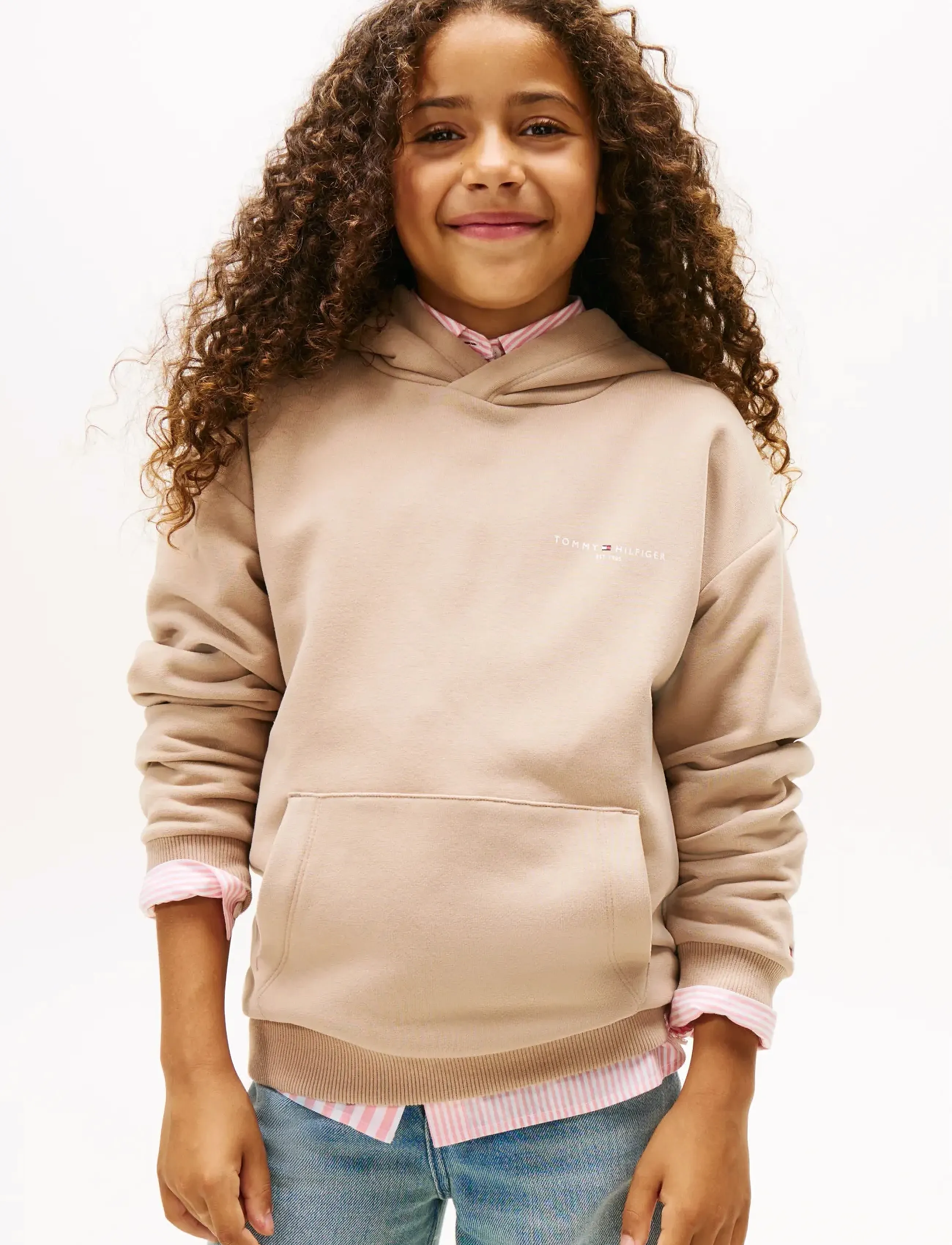 Tommy Hilfiger Mini Corp Hoodie, 116, Sweatshirts & Hoodies - Hoodies, Kinder