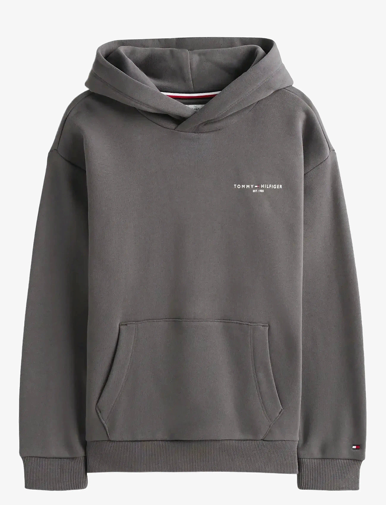 Clothing Tommy Hilfiger Black Logo Hoodie Clothing Tommy Hilfiger