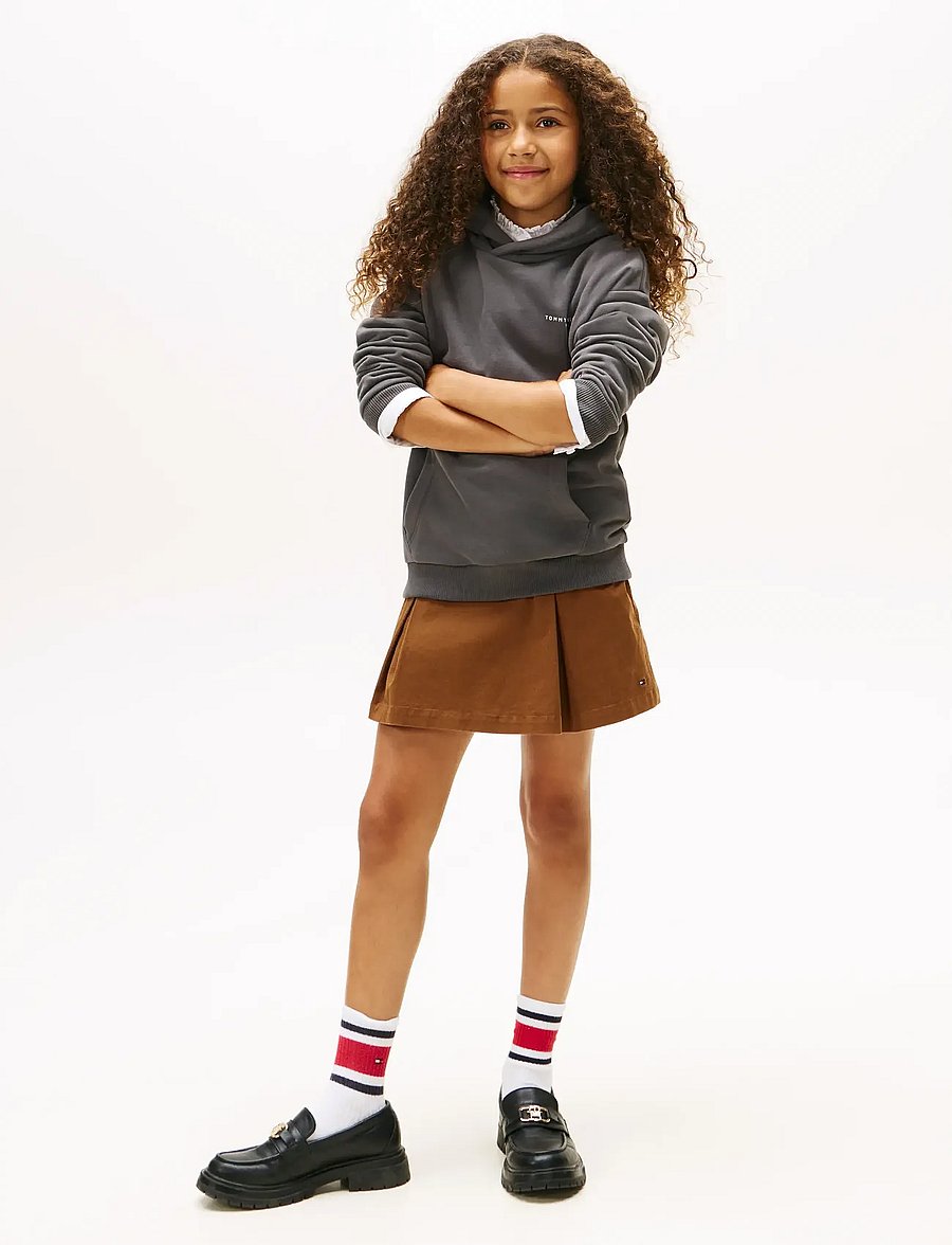 Tommy Hilfiger - MINI CORP HOODIE - kapuutsiga pusad - washed black - 5