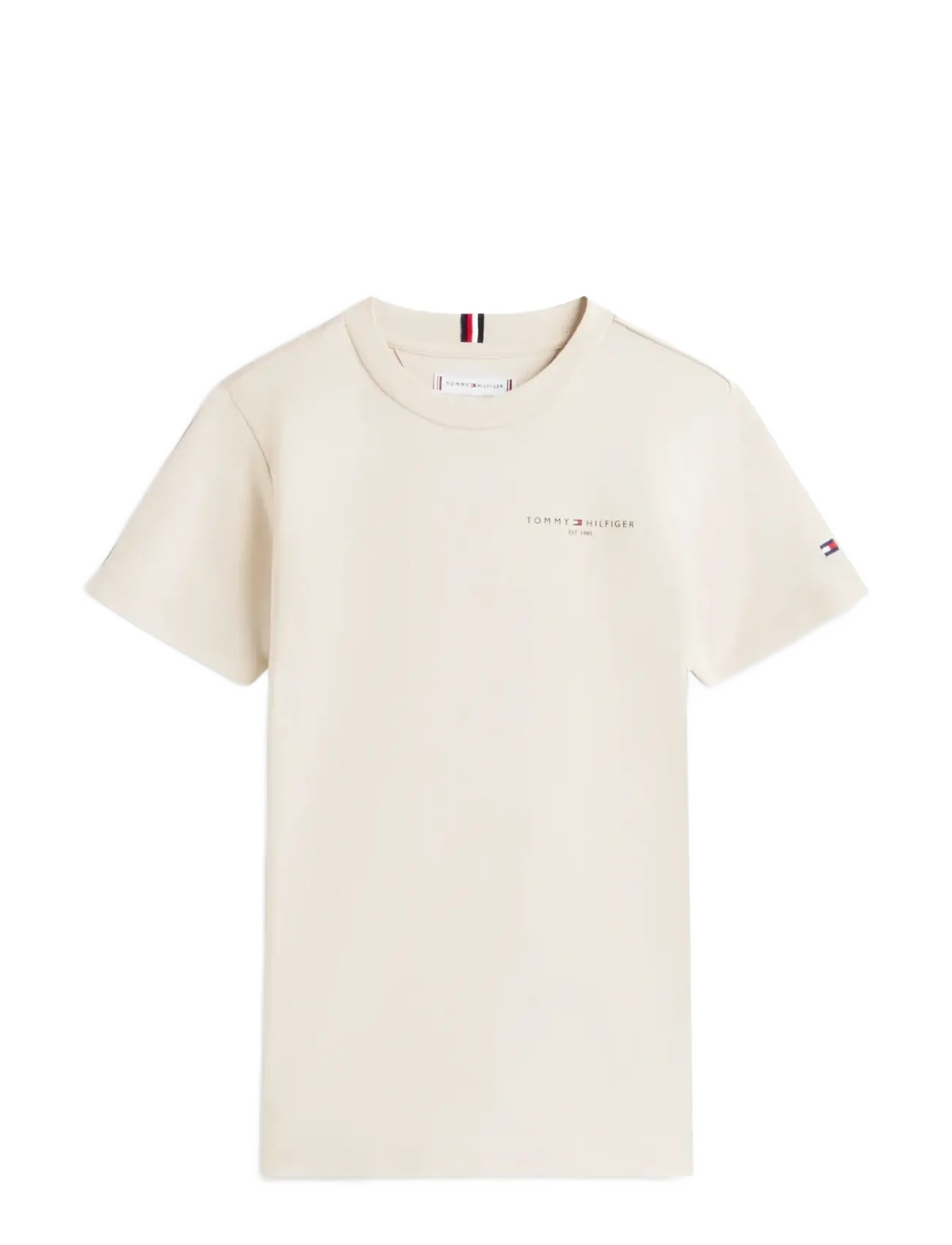 Tommy Hilfiger MINI CORP T-SHIRT - Tommy Hilfiger - CLASSIC BEIGE / beige