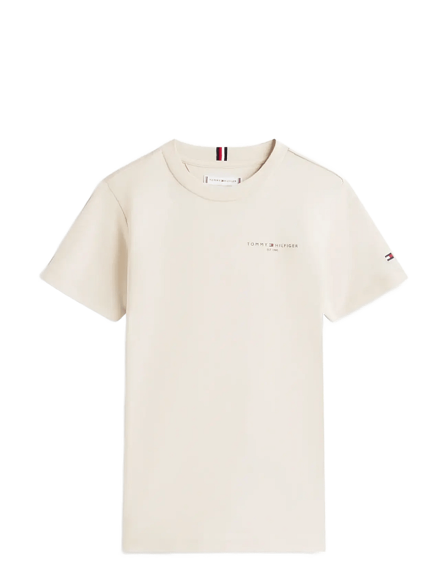 Tommy Hilfiger - MINI CORP T-SHIRT - kurzärmelige - classic beige - 1