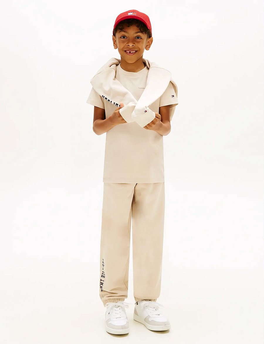 Tommy Hilfiger - MINI CORP T-SHIRT - kurzärmelige - classic beige - 4