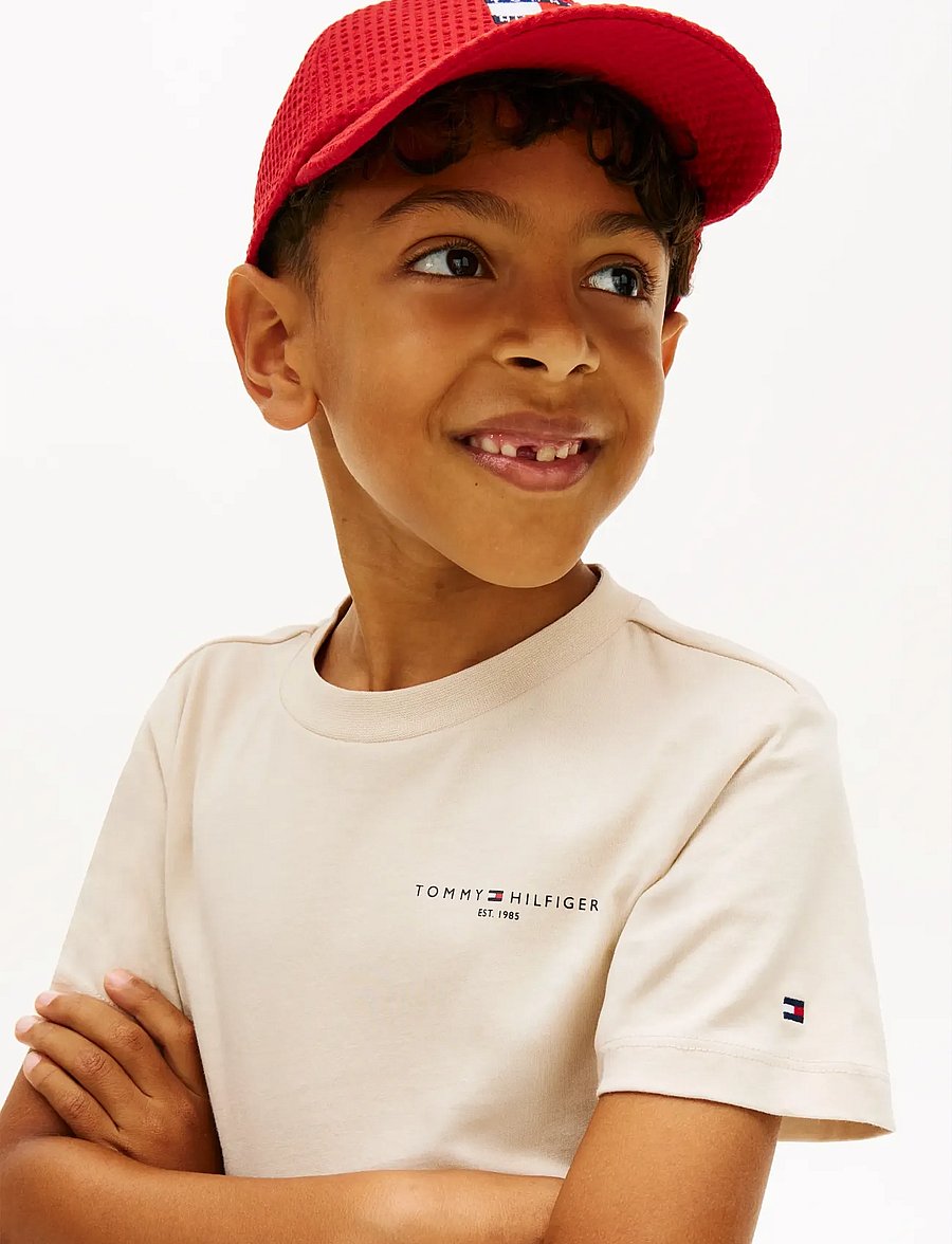 Tommy Hilfiger - MINI CORP T-SHIRT - kurzärmelige - classic beige - 5