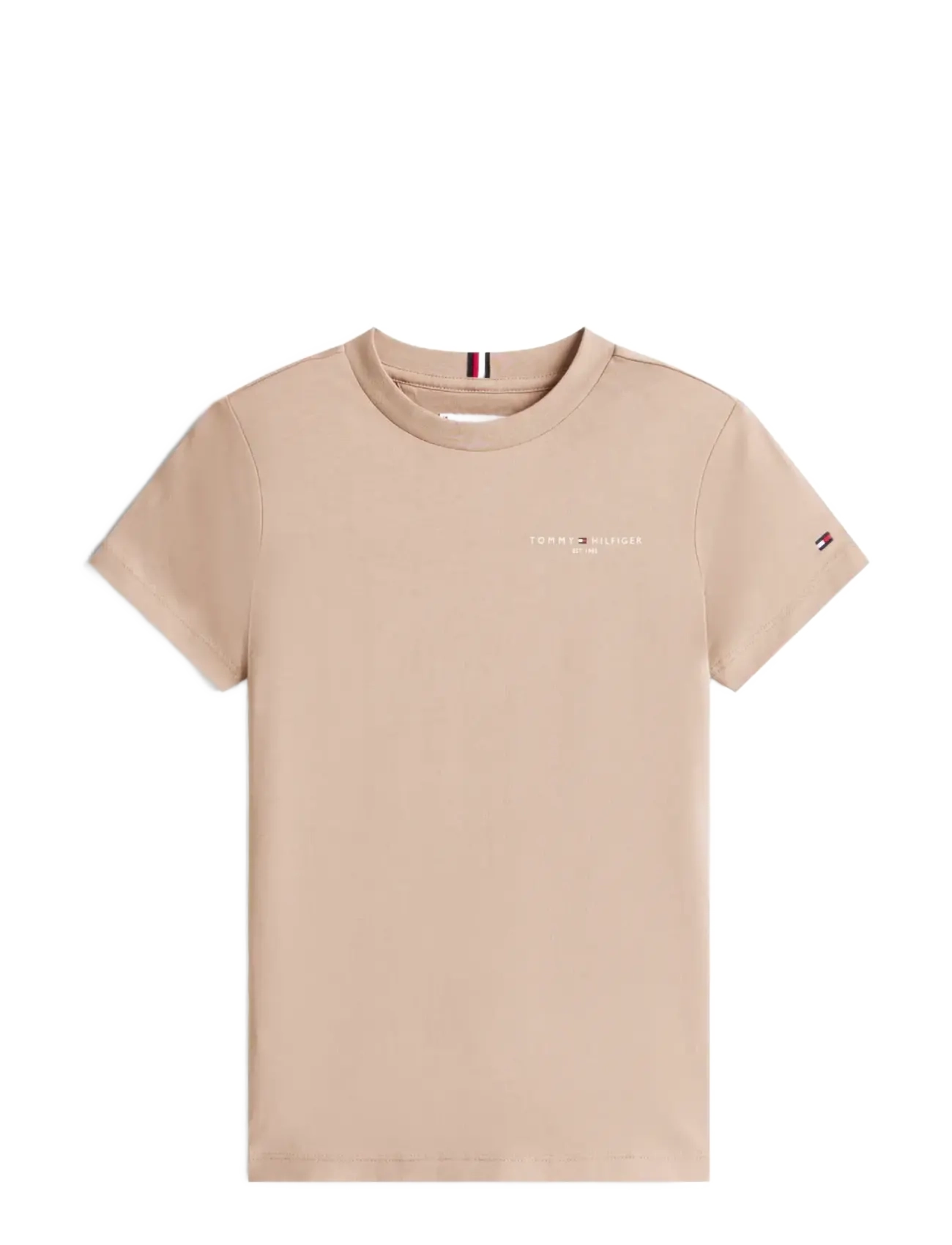 Tommy Hilfiger MINI CORP T-SHIRT - Pluusid - MALTED MILK / beige