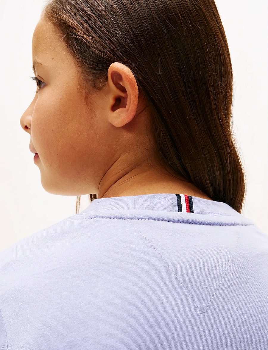 Tommy Hilfiger - MINI CORP T-SHIRT - kurzärmelige - periwinkle dusk - 4