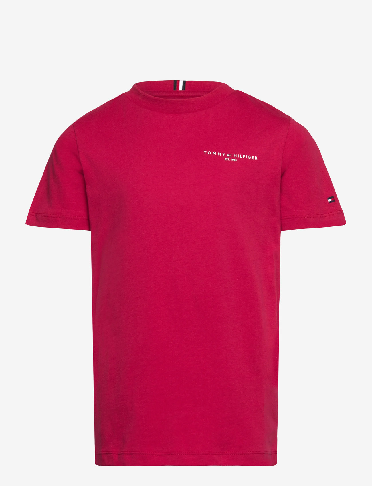 Tommy Hilfiger - MINI CORP T-SHIRT - kortärmade t-shirts - ruby rhubarb - 0