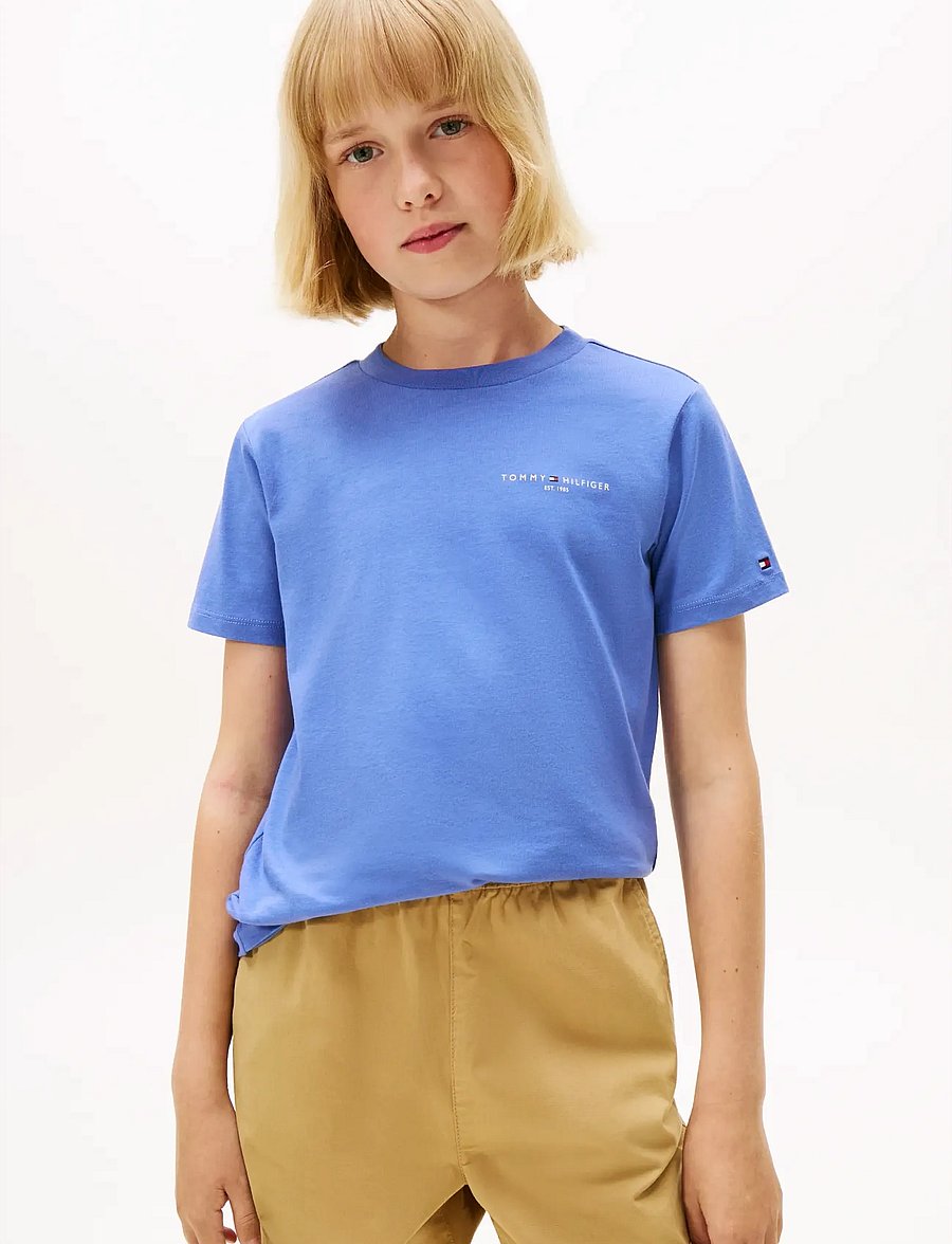 Tommy Hilfiger - MINI CORP T-SHIRT - kurzärmelige - ruby rhubarb - 2