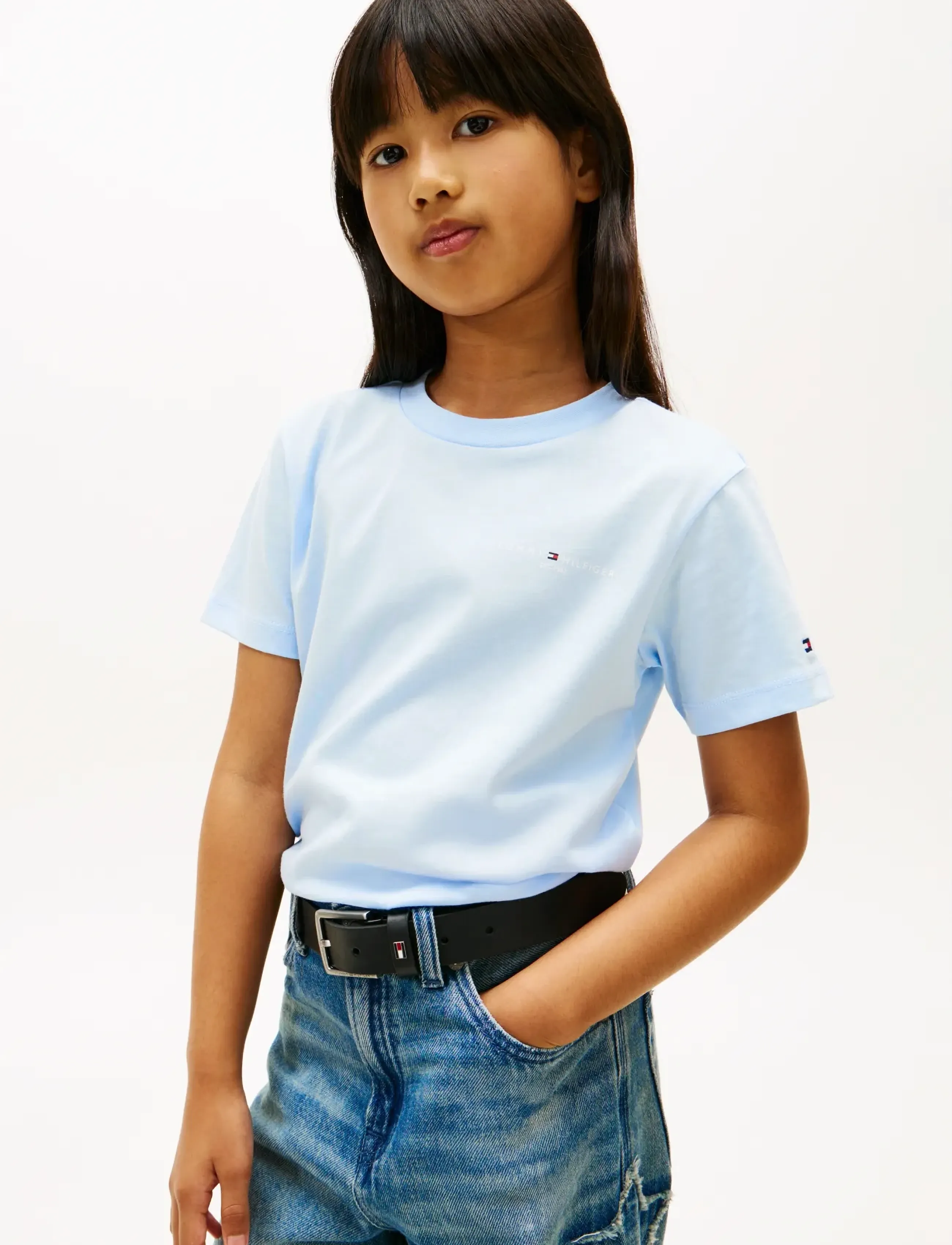 Tommy Hilfiger - MINI CORP T-SHIRT - kurzärmelige - sweet blue - 2
