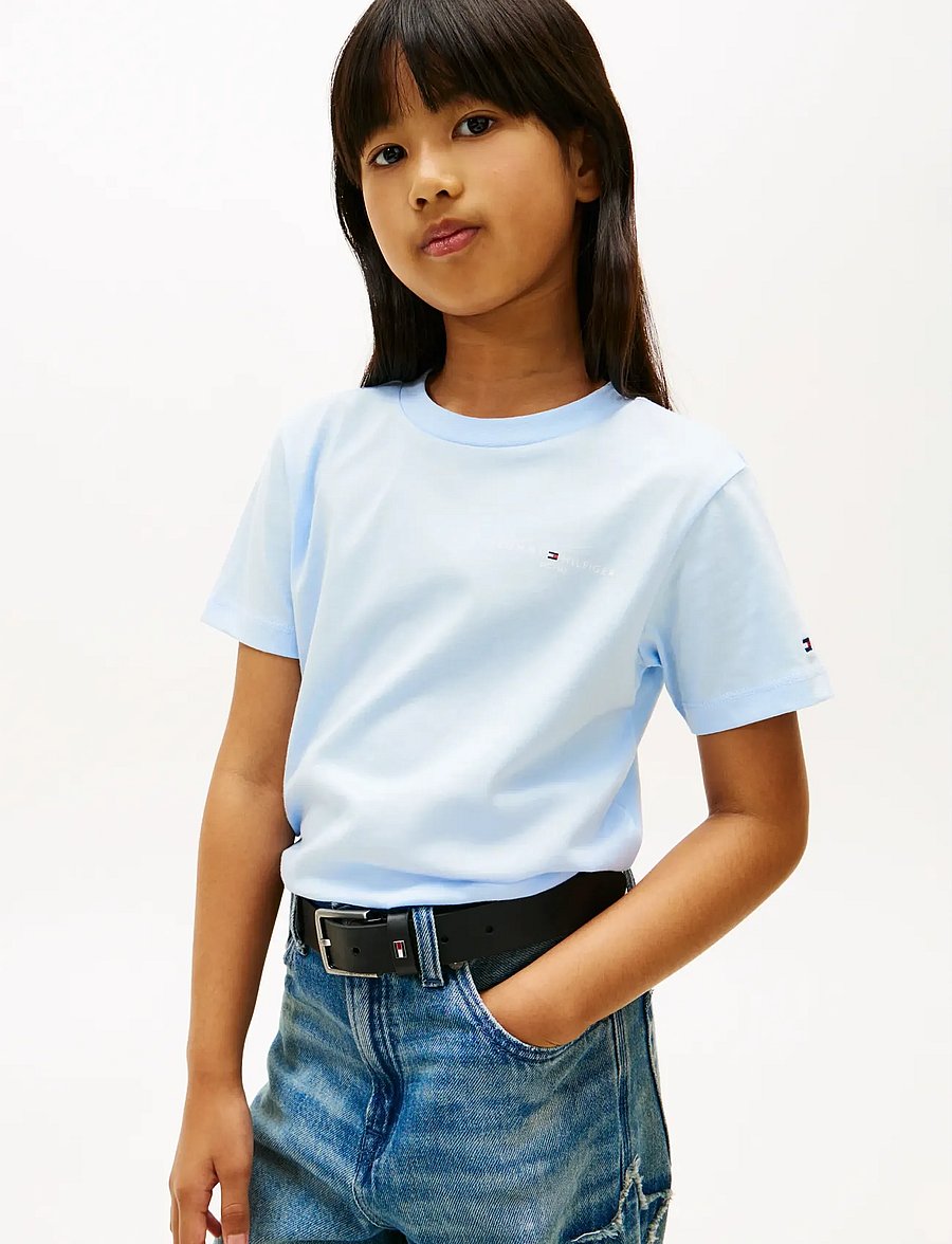 Tommy Hilfiger - MINI CORP T-SHIRT - kurzärmelige - sweet blue - 2