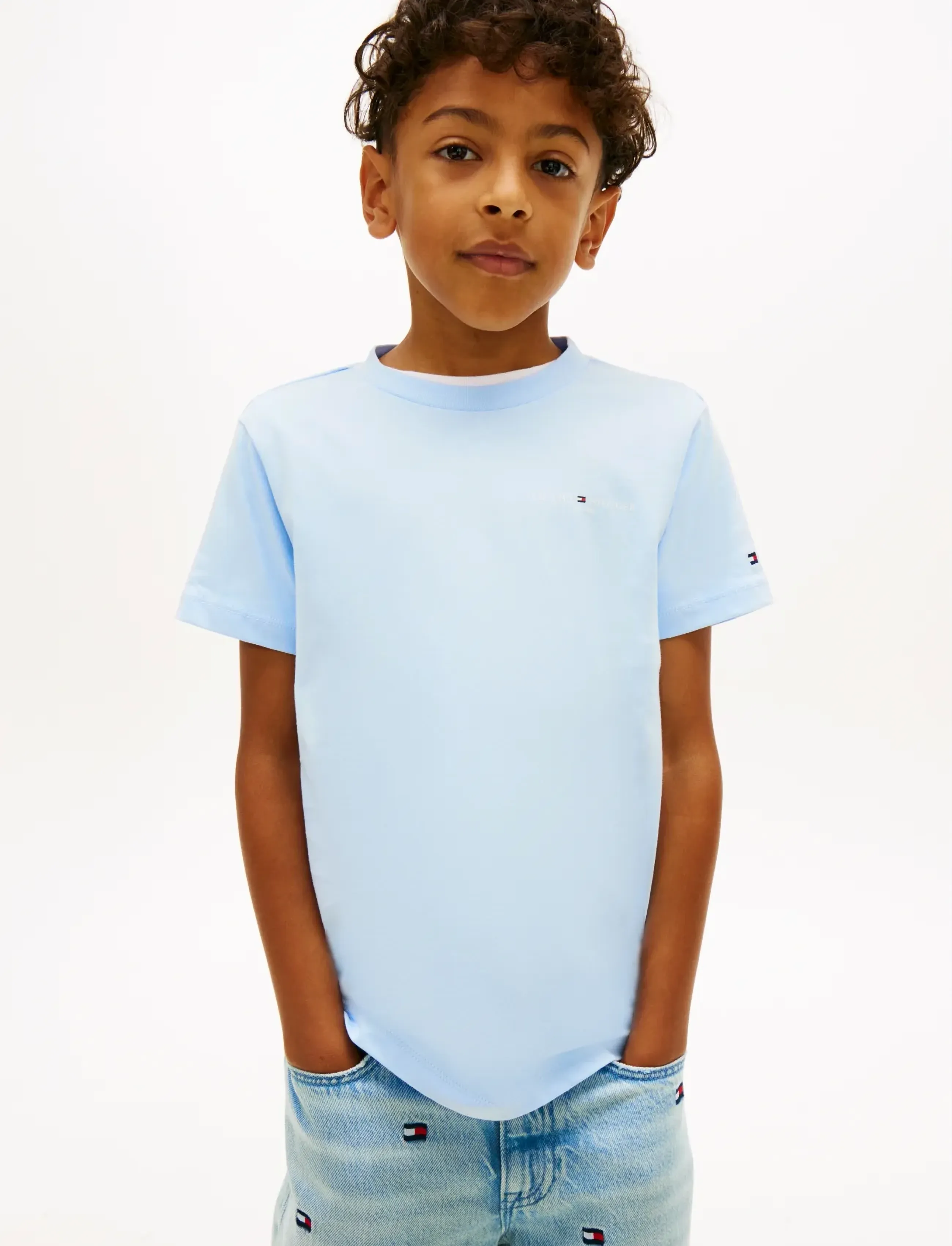 Tommy Hilfiger - MINI CORP T-SHIRT - kurzärmelige - sweet blue - 3