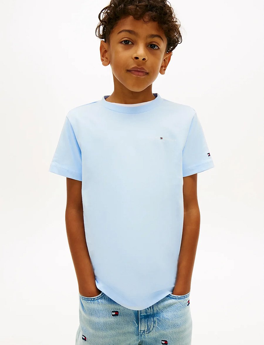 Tommy Hilfiger - MINI CORP T-SHIRT - kurzärmelige - sweet blue - 3