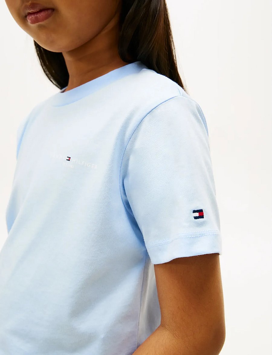 Tommy Hilfiger - MINI CORP T-SHIRT - kurzärmelige - sweet blue - 4